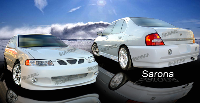 Custom Nissan Altima  Sedan Body Kit (1998 - 2001) - $1290.00 (Manufacturer Sarona, Part #NS-025-KT)